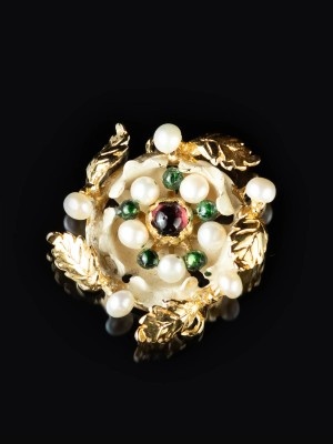 Brooch from the Cleveland Necklace Spille e cerniere