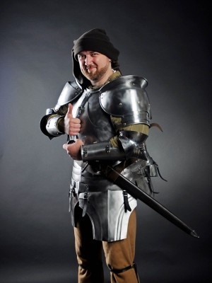 PLATE ARMOR OF REDANIAN GUARD CAPTAIN   Corazza