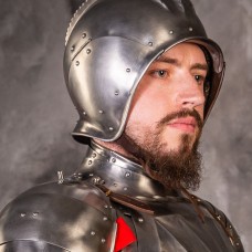 LANDSKNECHT PLATE GORGET, XVI CENTURY image-1