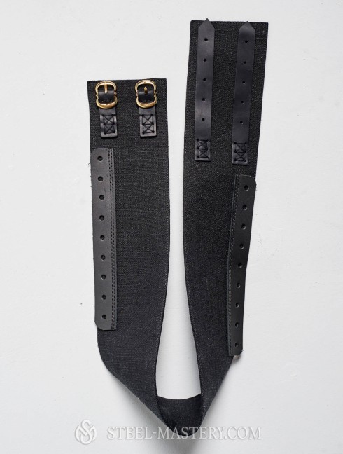 ARMING BELT FOR CHAUSSES WITH LEATHER PARTS 