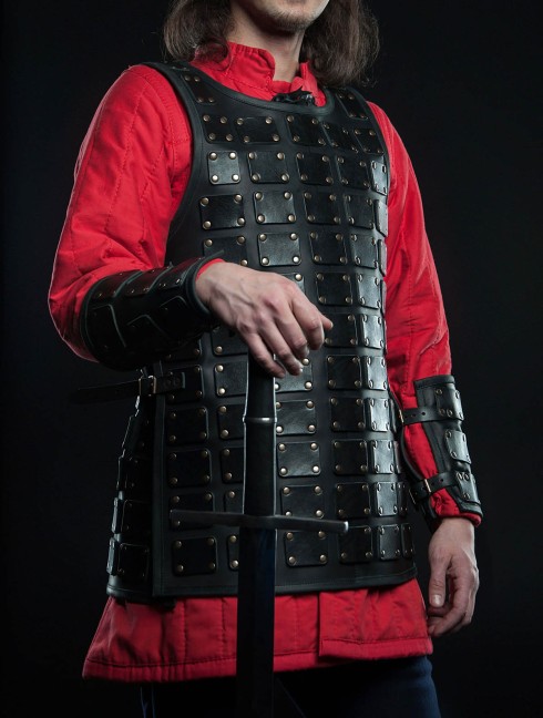 Warrior leather armor Armadura fantasía