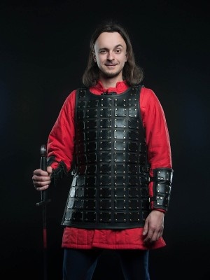 Warrior leather armor Armatura fantastica