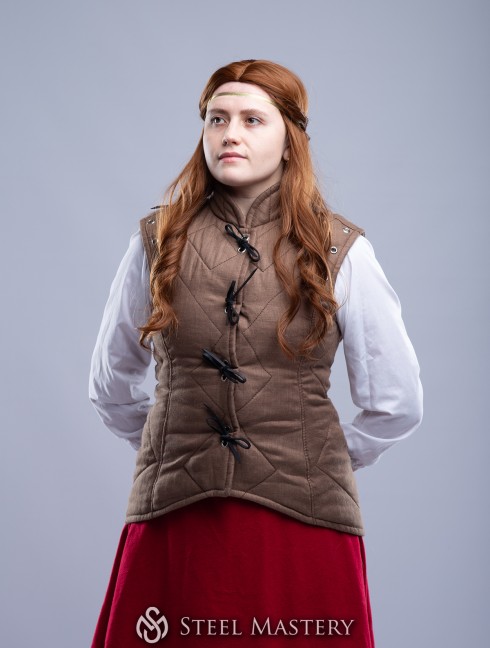 FEMALE SLEEVELESS GAMBESON 