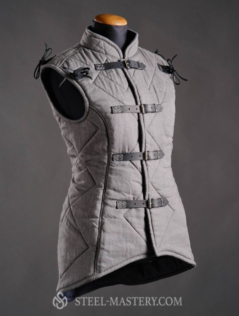 FEMALE SLEEVELESS GAMBESON 