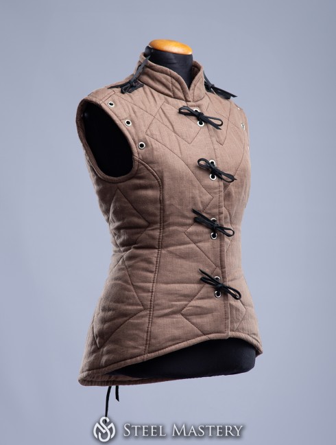 FEMALE SLEEVELESS GAMBESON 
