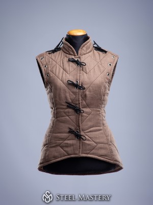 FEMALE SLEEVELESS GAMBESON 
