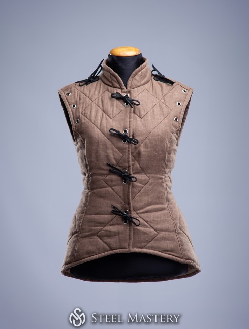 FEMALE SLEEVELESS GAMBESON 