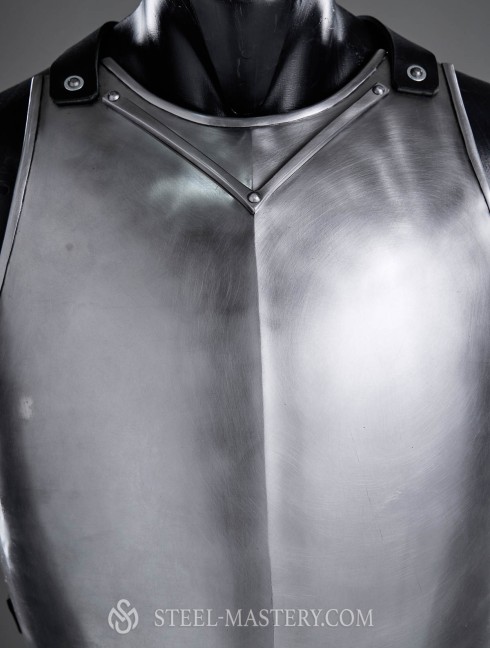 KNIGHT STRAPPED-ON BREASTPLATE OF XIV CENTURY 