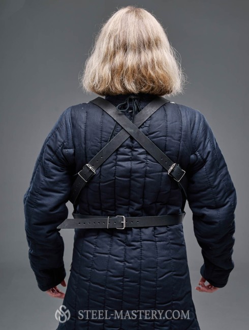 KNIGHT STRAPPED-ON BREASTPLATE OF XIV CENTURY 