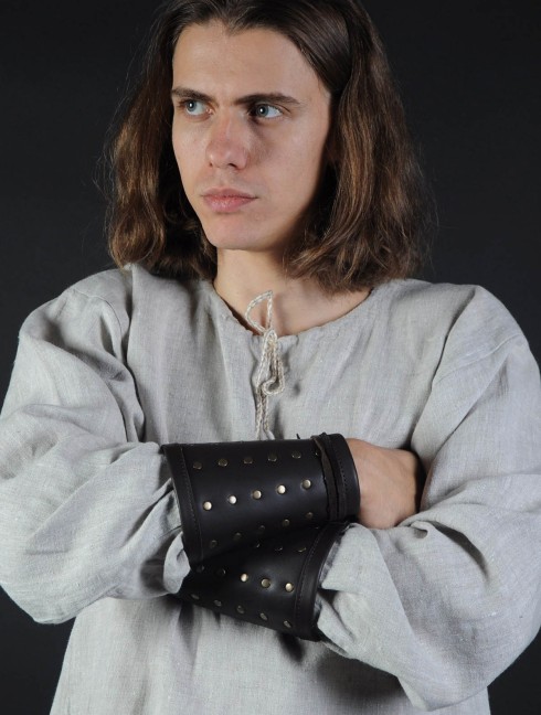 ROBIN HOOD LEATHER BRACERS Armure fantaisie