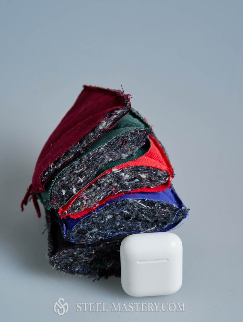 Samples for gambesons layers padding Gambeson