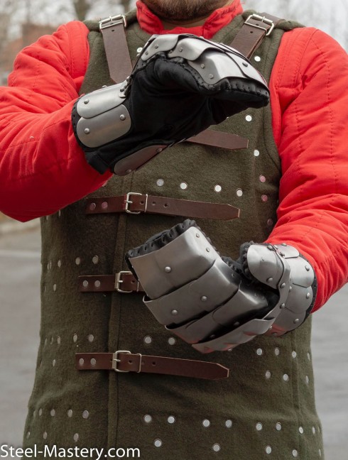 SCA STEEL GAUNTLETS Guantoni e muffole