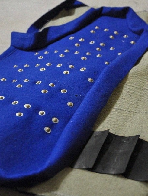 Do It Yourself Brigandine constructor - Royal blue Brigandines