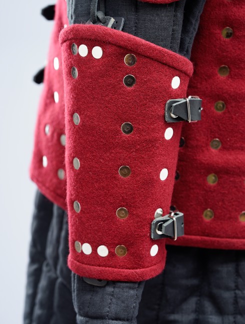 Woolen medieval bracers 