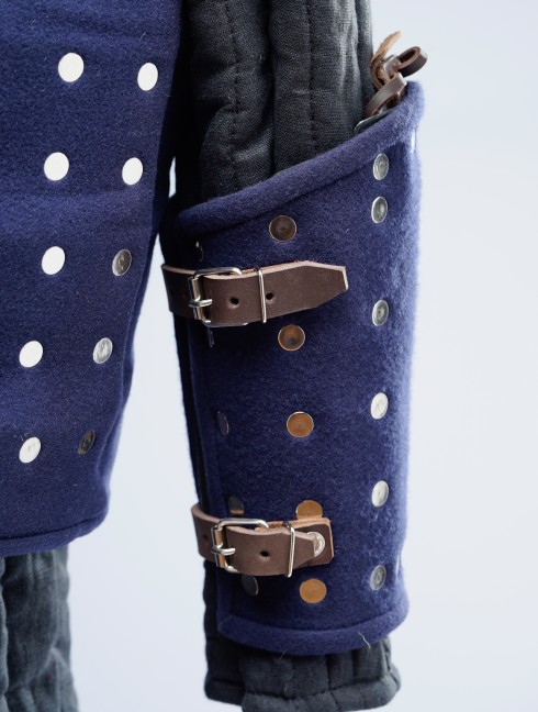 Woolen medieval bracers 