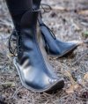 Poulaine medieval style boots, black  image-1