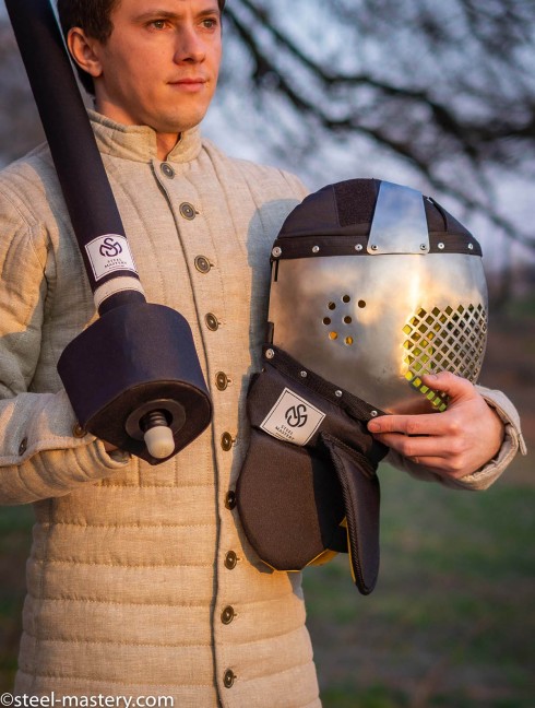 Hand protection "Box" Muffole e guantoni con dita ricoperte i metallo