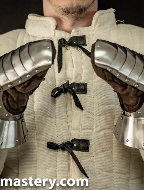 BATTLE PLATE GAUNTLETS Finger- und Panzerhandschuhe aus Metall