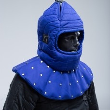 Brigandine Padded Medieval liner with pelerine  image-1