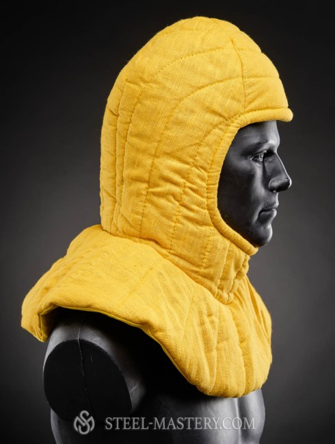 Padded Medieval coif Padded liners and caps