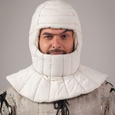 Padded Medieval coif image-1