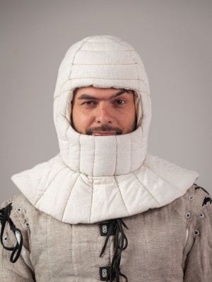 Padded Medieval coif Padded liners and caps