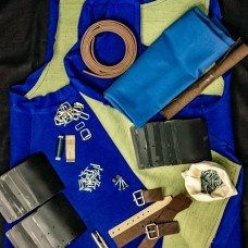 Do It Yourself Middle Ages brigandine with fastenings from the front  image-1