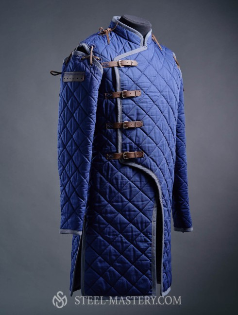 HEMA style gambeson with diamond stitching Gambeson