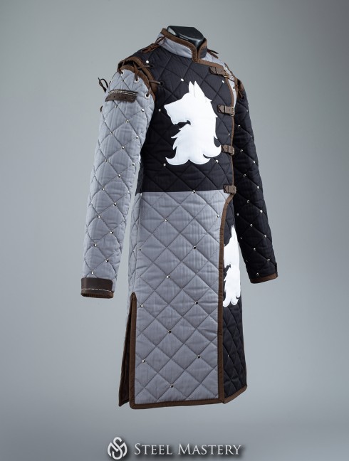 HEMA style gambeson with diamond stitching Gambeson