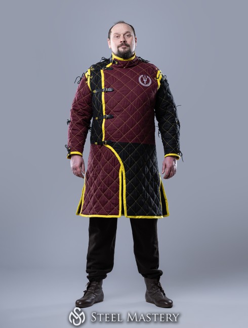 HEMA style gambeson with diamond stitching Gambeson