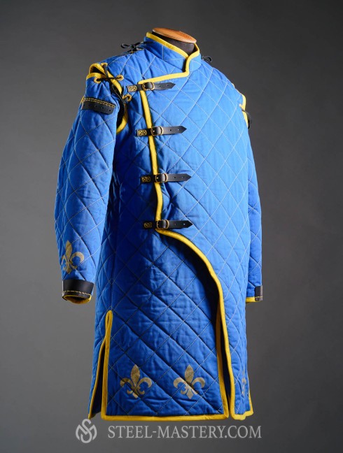 HEMA style gambeson with diamond stitching Gambeson