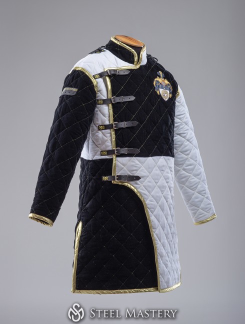 HEMA style gambeson with diamond stitching Gambeson
