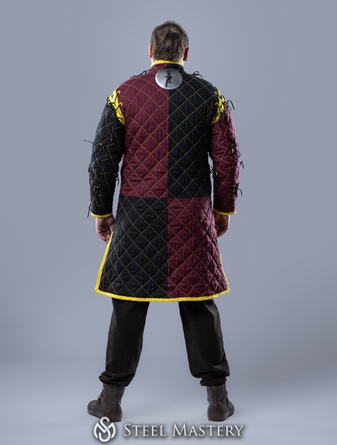 HEMA style gambeson with diamond stitching Gambeson