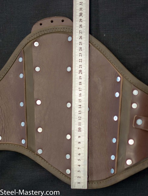 BROWN LEATHER PROTECTION OF UPPER PART OF ARM 