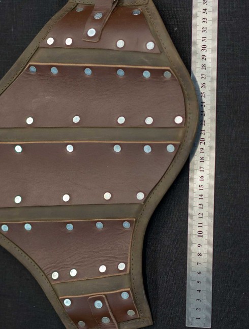 BROWN LEATHER PROTECTION OF UPPER PART OF ARM 
