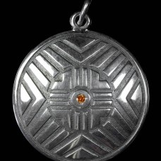 Zircon gemstone pendant image-1