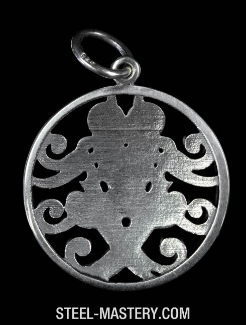 Viking pendant - one-eyed Odin  Strapends