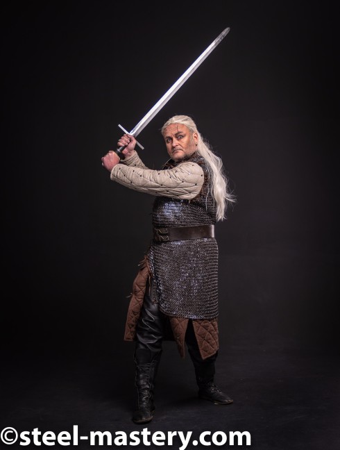 Witcher chainmail armor Gambison