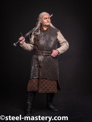 Witcher chainmail armor Gambeson