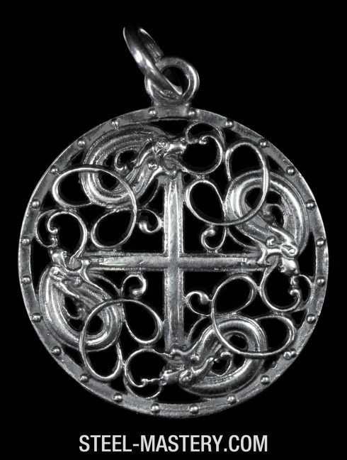 Nordic jewelry - dragon wolf  Pendants