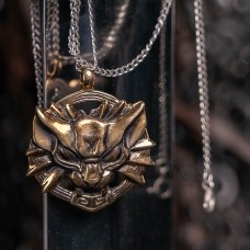 Cat-head Witcher' pendant image-1