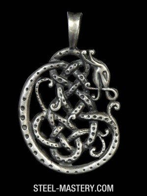 Norse Sea-Serpent Pendant