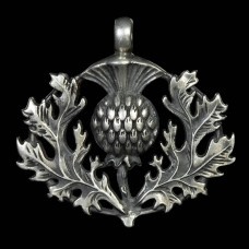 Scottish thistle necklace image-1