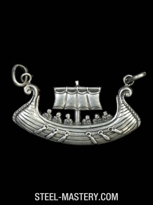 Viking ship pendant Tenues viking
