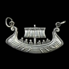 Viking ship pendant image-1