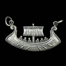 Viking ship pendant image-1