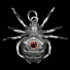 Gothic spider necklace image-1