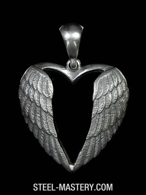 Angel wings necklace Pendants