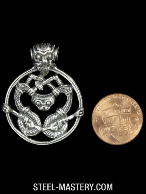 Viking twin dragons pendant Pendants