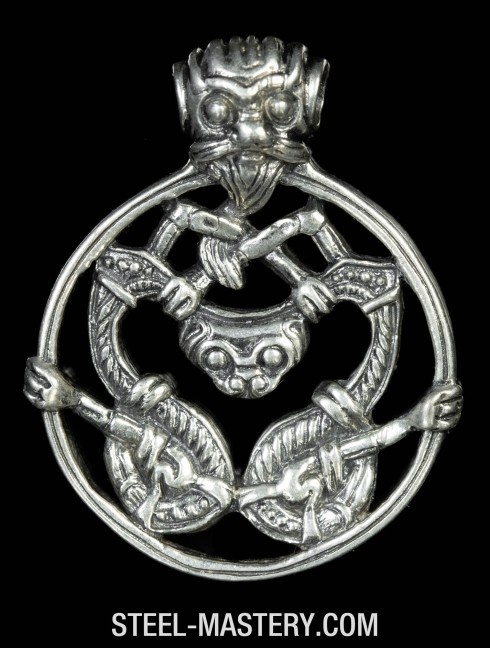 Viking twin dragons pendant Pendants